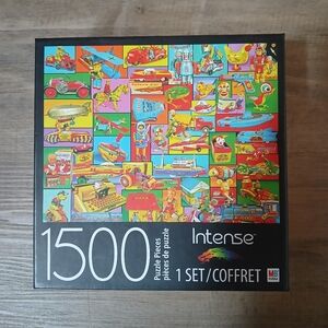 Milton Bradley "Vintage Tin Toys" 1500 Piece Puzzle